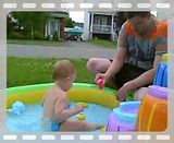 Shallow end for cute babies only